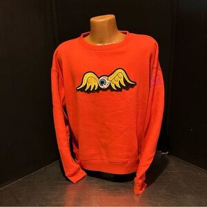 Men's OrangeVon Dutch Sweatshirt with Winged Logo
